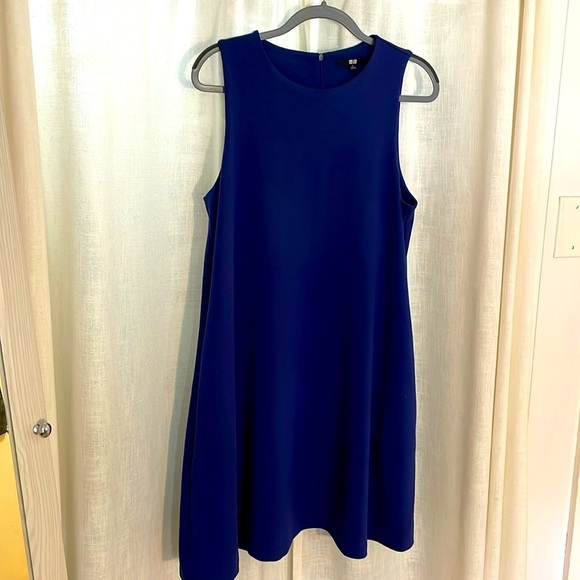 Cute‎ Uniqlo Ponte Jumper dress size L.​ - Picture 1 of 6